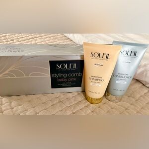 NIB SOLEIL Styling Comb Heat Brush Straightener 450°F
Bundle